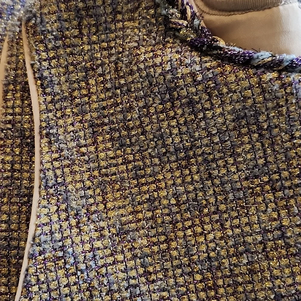 J. Crew Multicolor Tweed Midi Dress - Picture 12 of 12